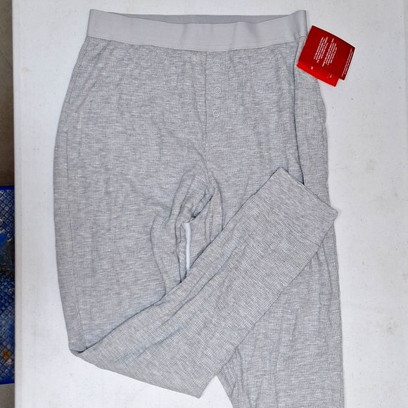 NEW! Men's Thermal Lightweight Pajama Pants, Gray - Wondershop - TALL - Picture 2 of 7